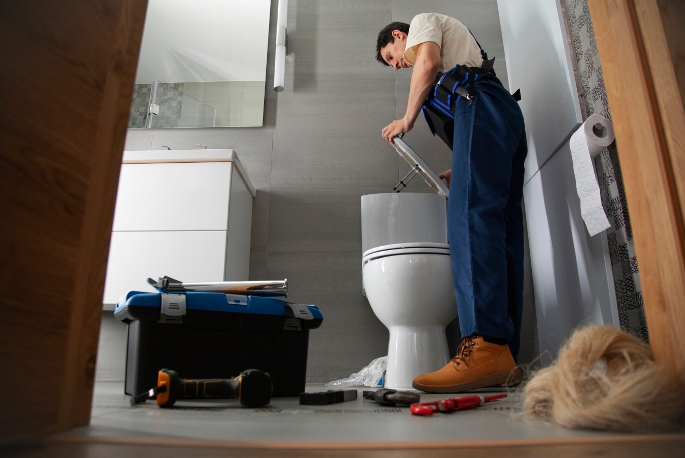 Débouchage toilette